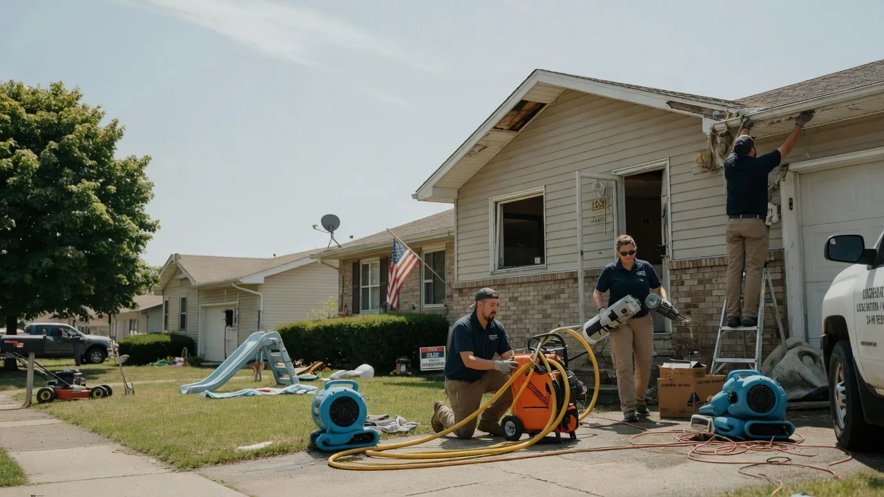 Water Damage Restoration in Weleetka, OK near me